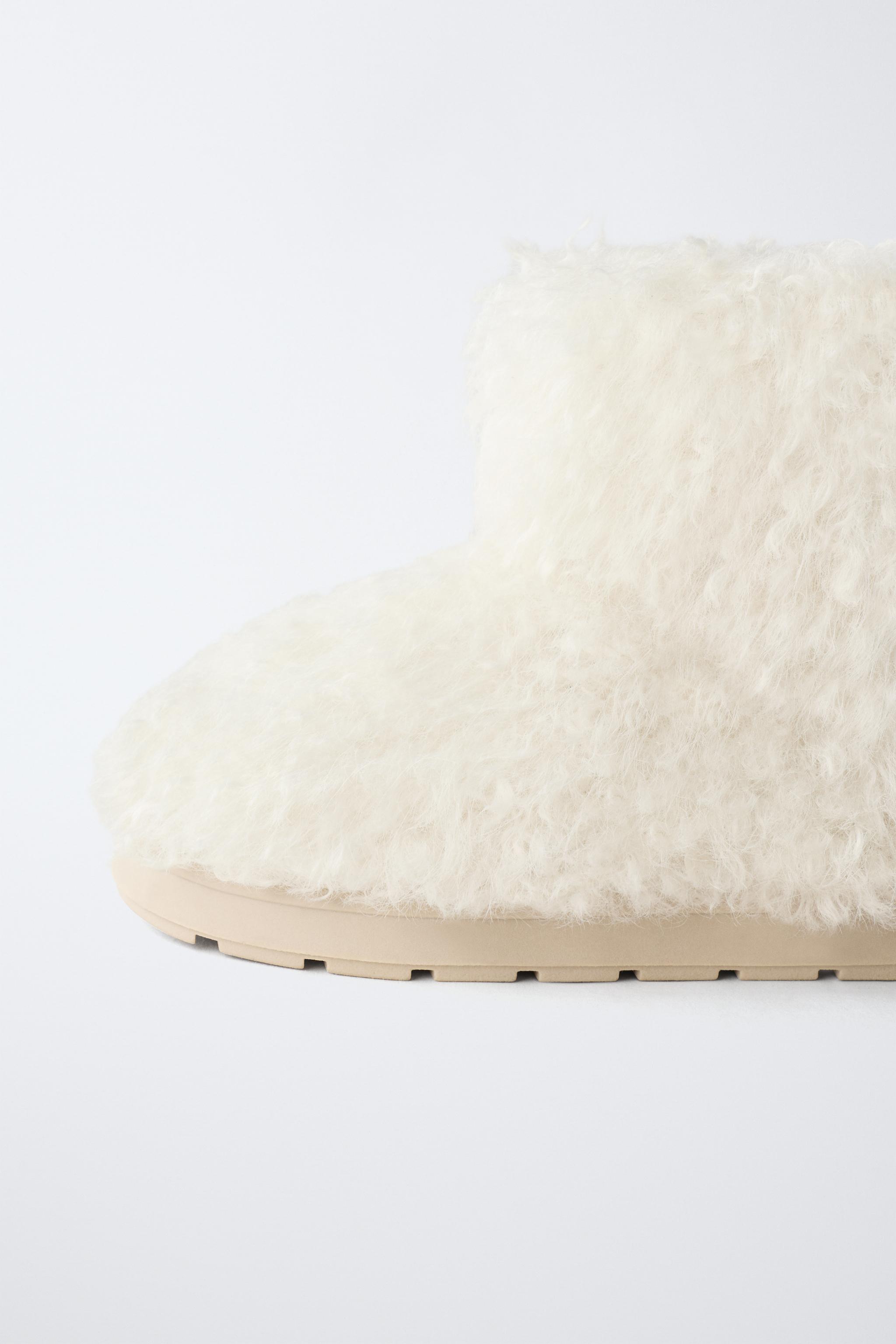 FAUX FUR SNOW BOOTS